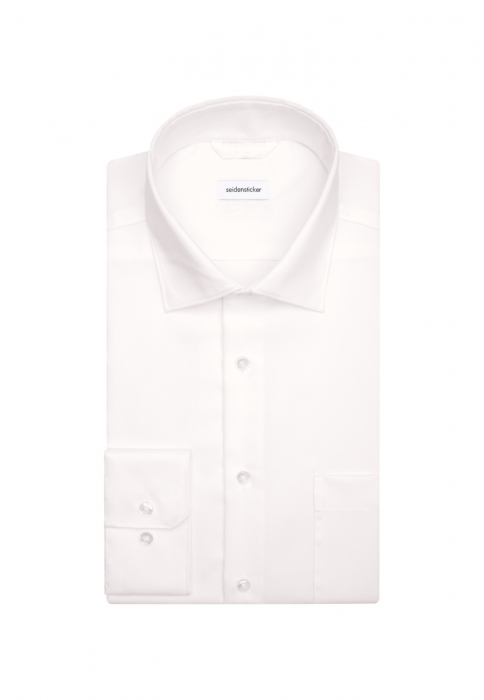 Cămașă business bărbați twill Seidensticker Regular Not Iron alb [6]