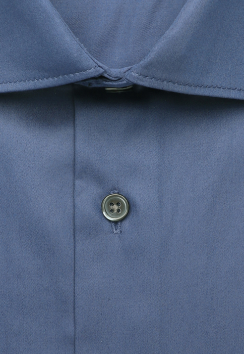 Camasa bumbac satin barbati SEIDENSTICKER 645070 slim albastru [2]
