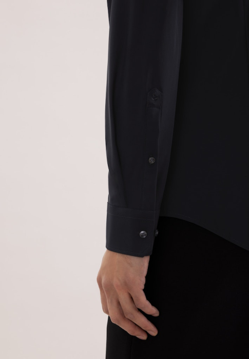 Camasa performance twill barbati SEIDENSTICKER 850160 slim negru [4]