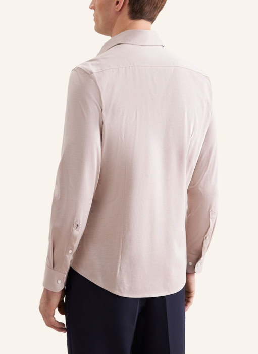 Camasa bumbac/modal barbati SEIDENSTICKER 850198 slim bej [3]