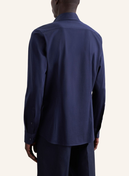 Camasa bumbac/modal barbati SEIDENSTICKER 850198 slim bluemarin [3]