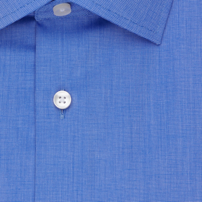 Camasa bumbac fil-a-fil NON-IRON barbati SEIDENSTICKER Slim albastru [5]