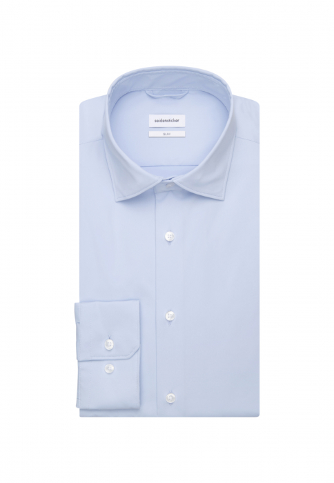 Camasa performance twill barbati SEIDENSTICKER Slim bleu [7]