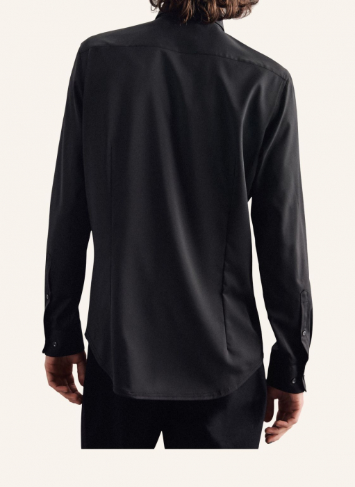 Camasa performance twill barbati SEIDENSTICKER Slim negru [6]