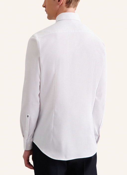 Camasa jerseu twill barbati SEIDENSTICKER Slim alb [3]