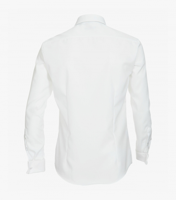 Camasa smoching maneca extralunga barbati VENTI ModernFit bumbac alba [2]