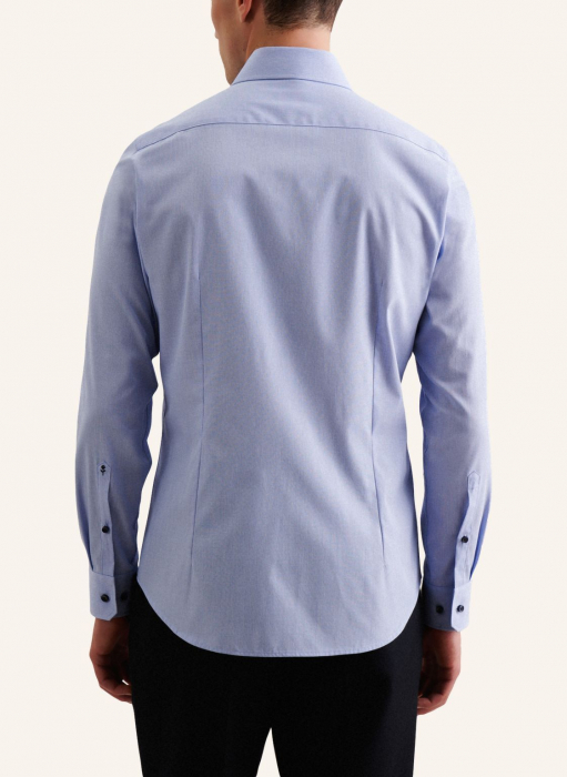 Camasa bumbac barbati SEIDENSTICKER X-slim bleu [3]