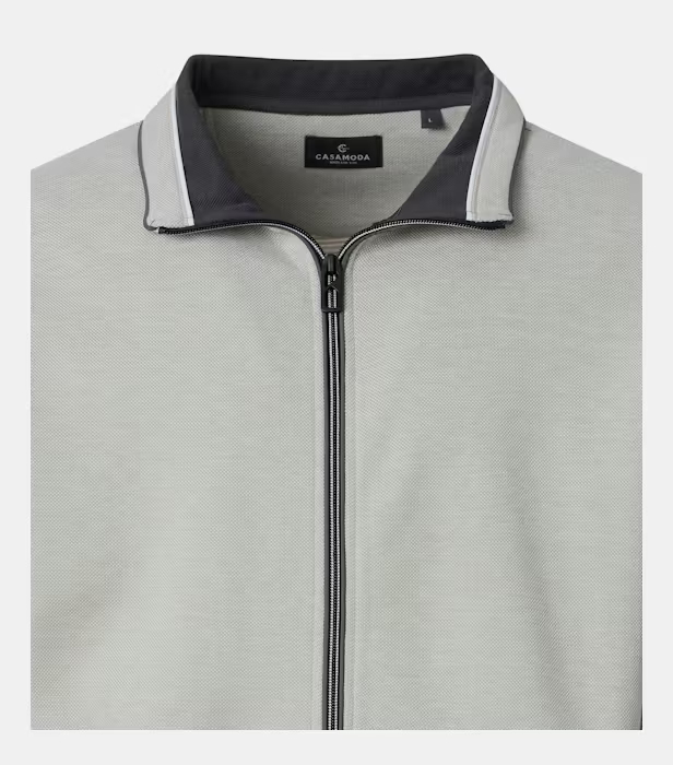 Cardigan buzunare  bumbac barbati CASA MODA bej [3]