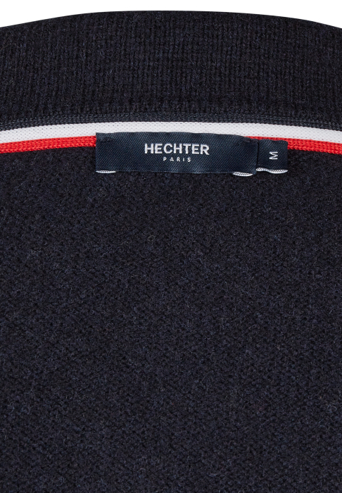 Cardigan lana nasturi barbati HECHTER bleumarin [5]