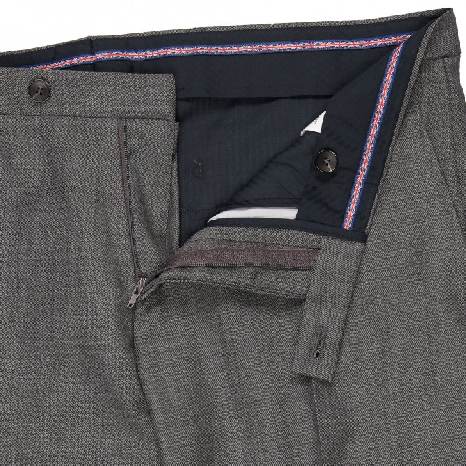 Pantaloni mix&match CLUB of GENTS Chaz pentru costum Slim Fit gri [3]