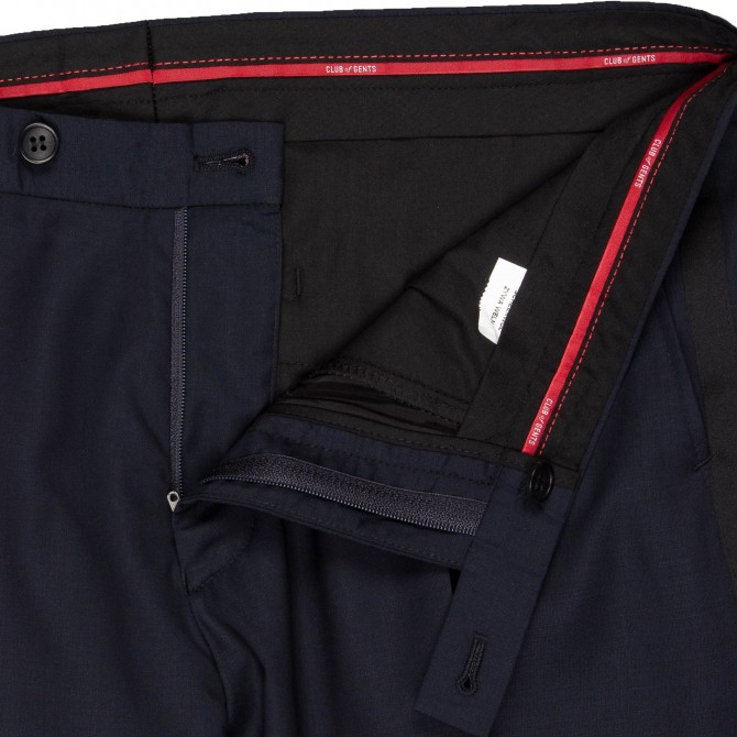 Pantaloni mix&match CLUB of GENTS Pierre pentru costum Slim Fit bleumarin [2]