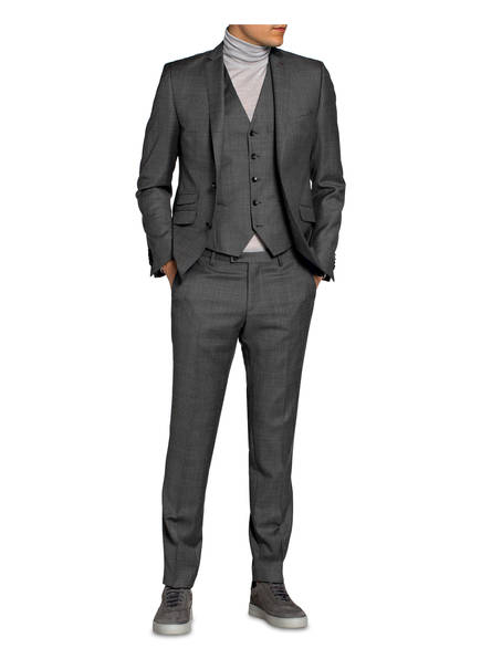 Vesta mix&match CLUB of GENTS Camden pentru costum Slim Fit gri [6]