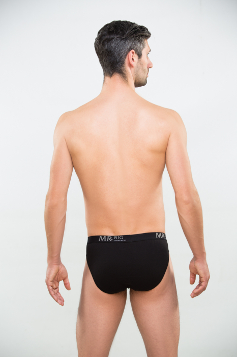 Chiloti bumbac barbati MR. BIG 102 negru [2]