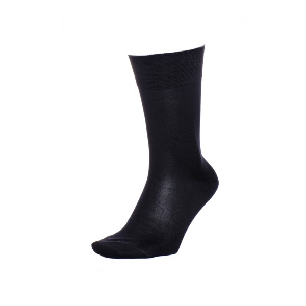 Sosete elegante bumbac barbati UOMO 135 negru [2]