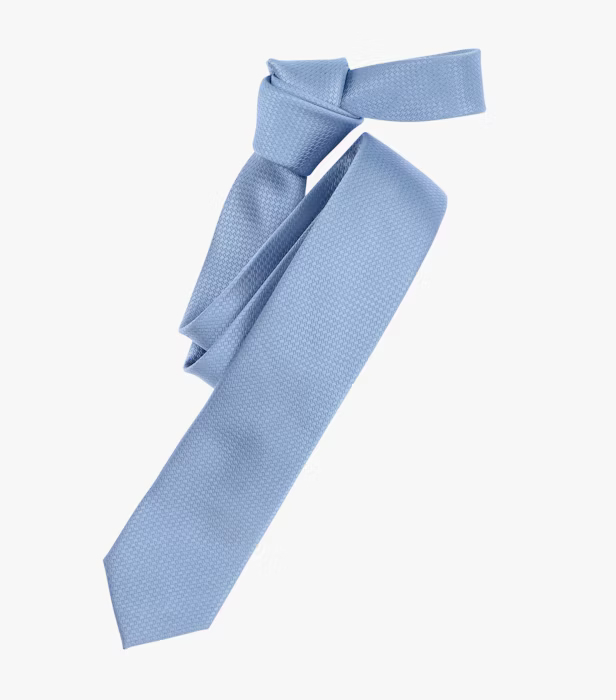 Cravata matase ingusta VENTI 6cm patratele bleu [1]