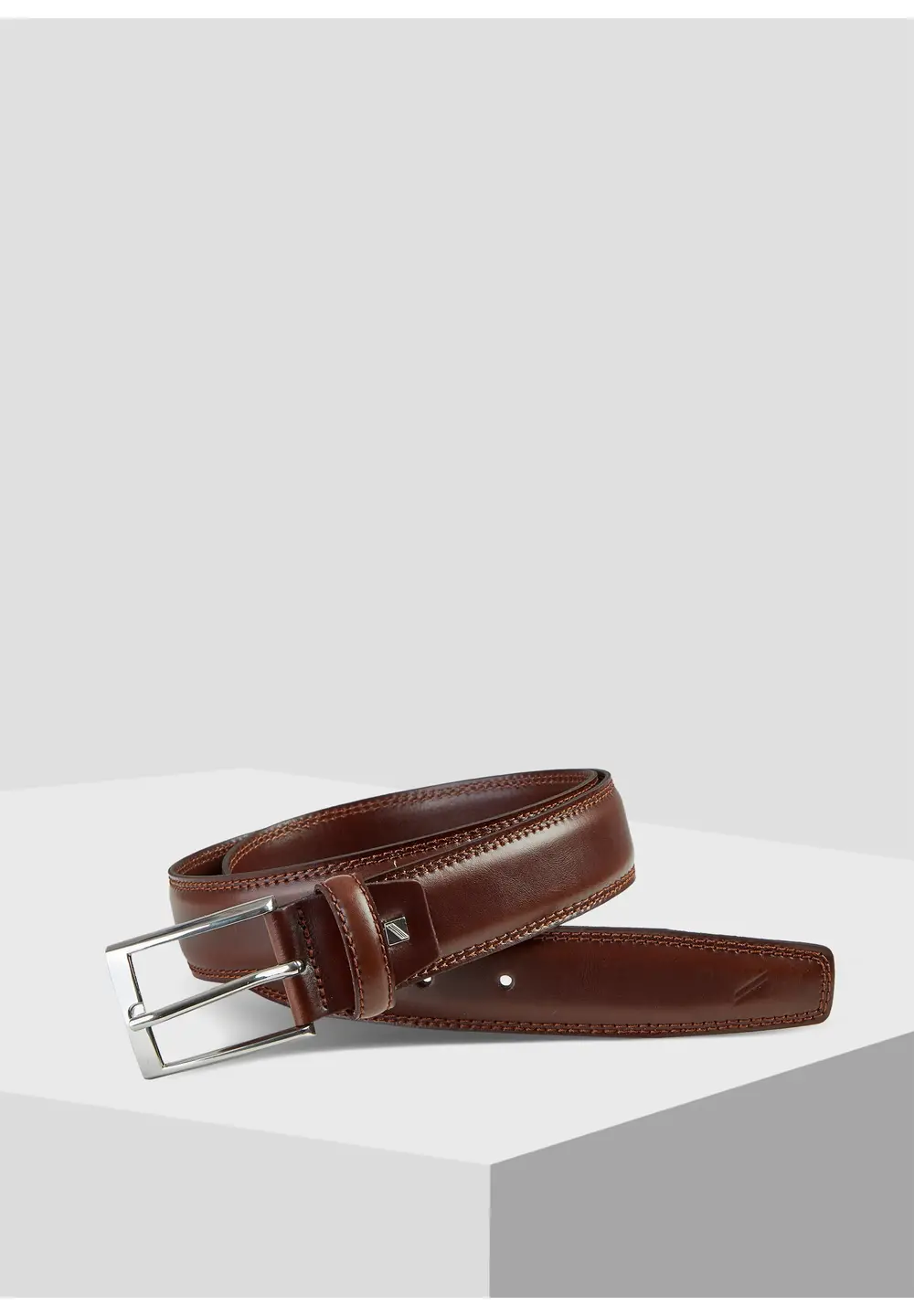 Curea piele 3.5cm barbati HECHTER maro [2]