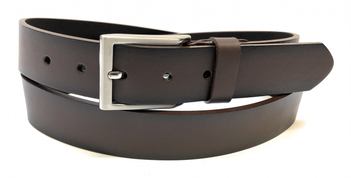 Curea casual piele barbati MR. BUTTERMAKER maro [1]