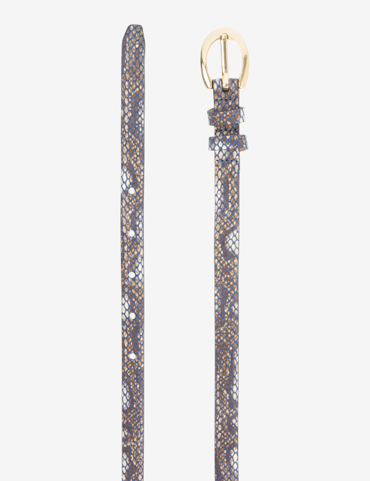 Curea piele 1.5 femei BRAX DOB gri print sarpe [2]