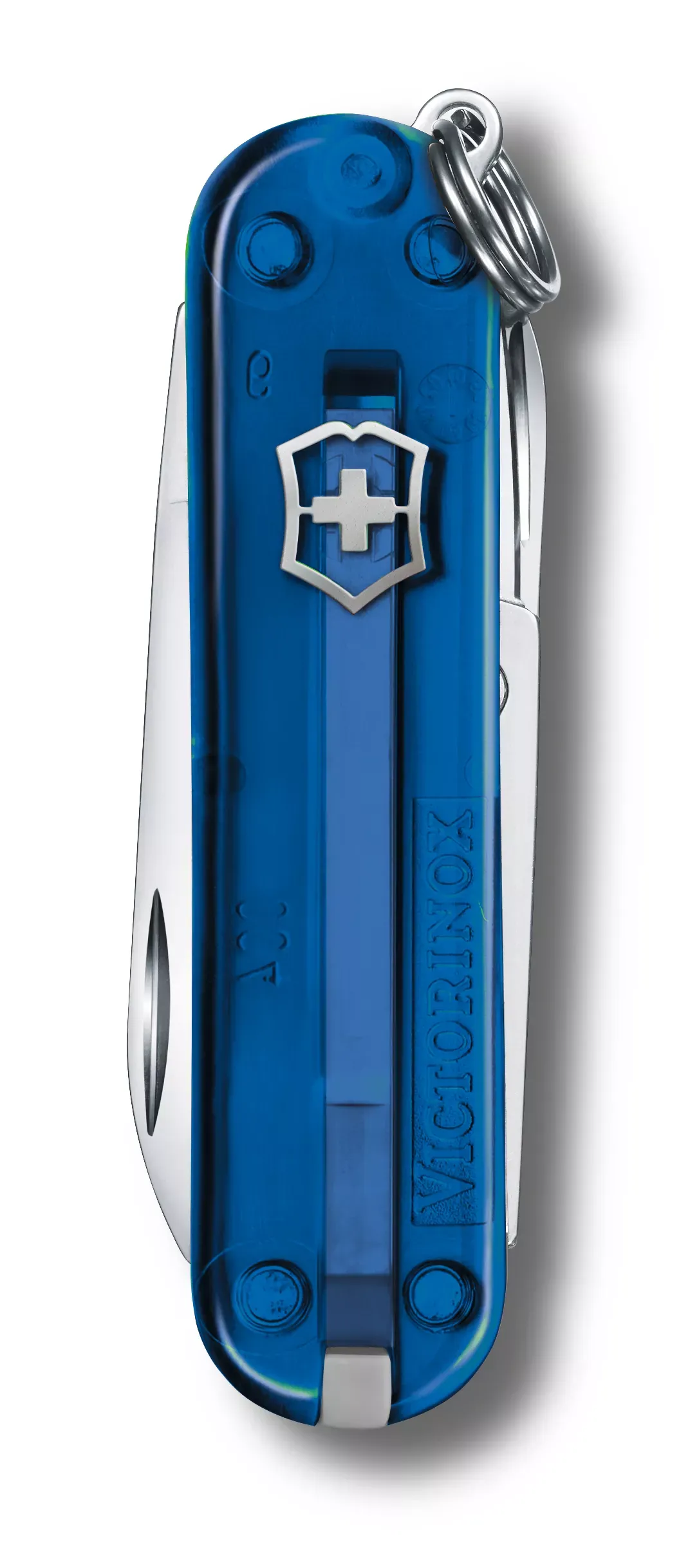 Cutit de buzunar multifunctional VICTORINOX Classic SD 7 functii bleumarin transparent Deep Ocean [3]