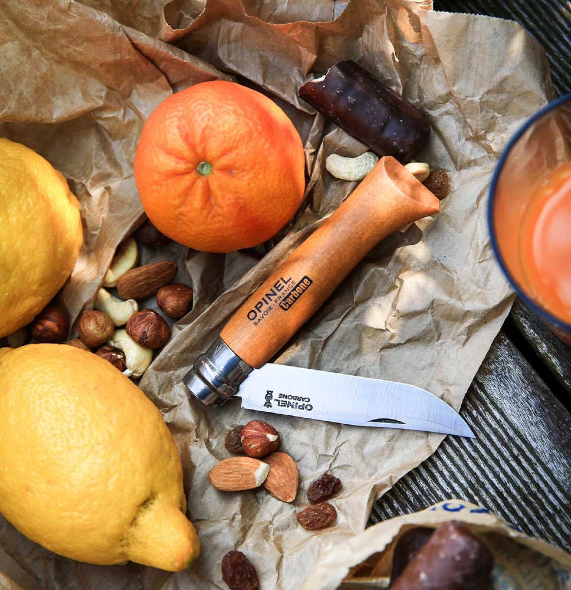 Cutit pliabil otel/carbon OPINEL N°7 [5]
