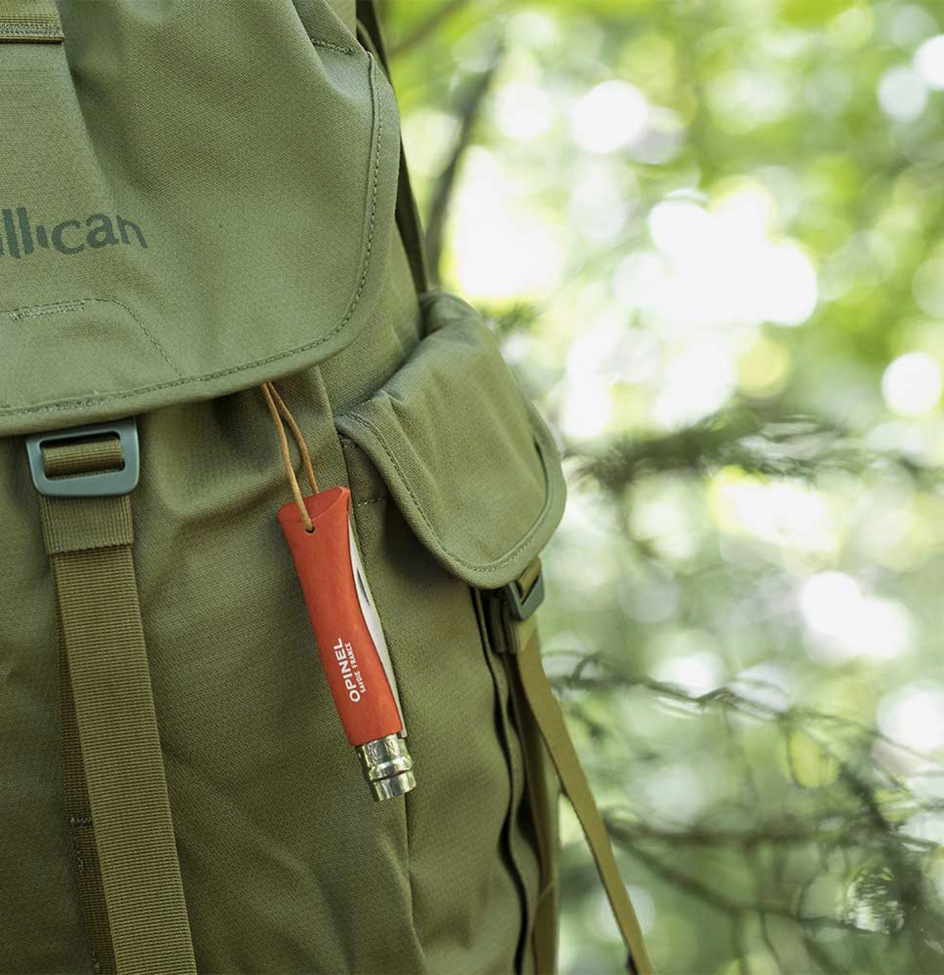 Cutit pliabil otel inoxidbil OPINEL N°07 portocaliu [4]