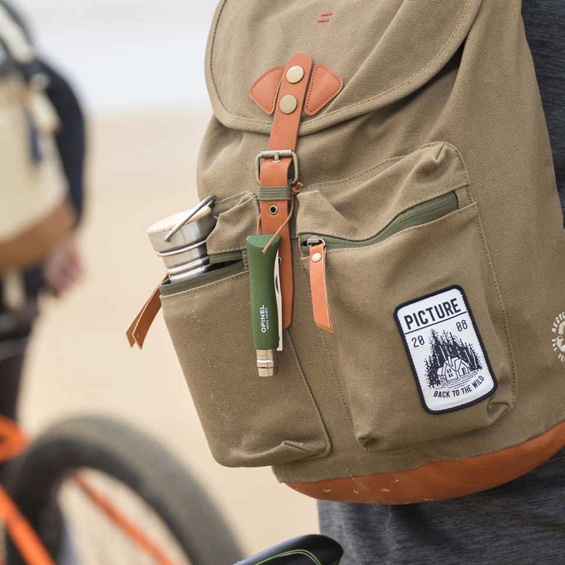 Cutit pliabil otel inoxidbil OPINEL N°08 kaki [4]