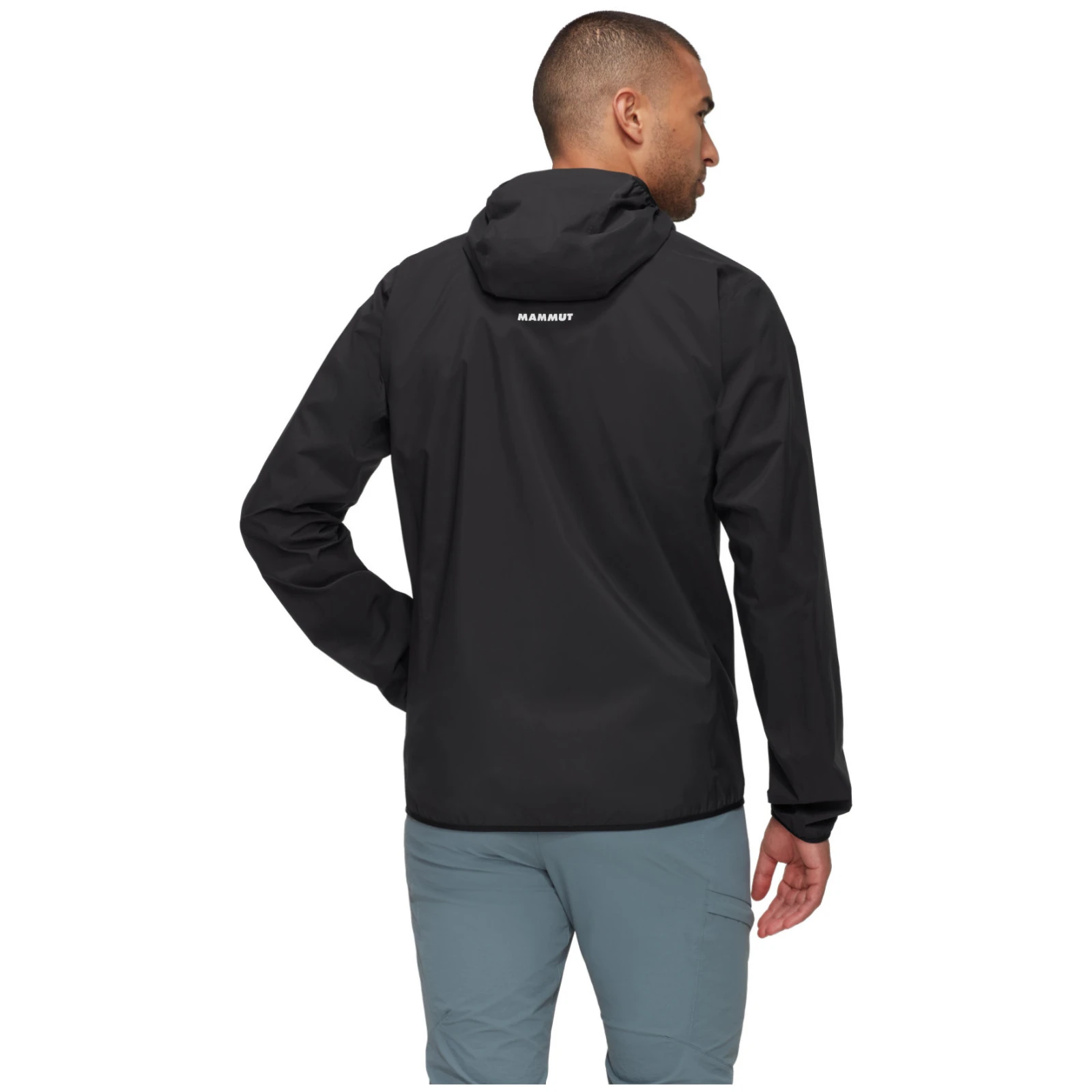 Jacheta 20K/20K hardshell 2.5L gluga barbati MAMMUT Ducan Light HS negru [3]