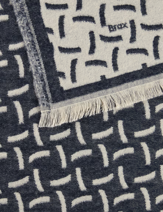 Esarfa femei BRAX JENNA 375738-90196100 crem/bleumarin [2]