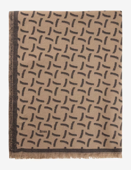 Esarfa femei BRAX JENNA 375738-90196100 bej/maro [2]