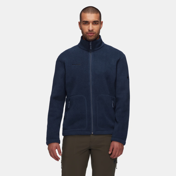 Bluza midlayer fleece barbati extra-calduroasa MAMMUT Falera ML bleumarin [2]