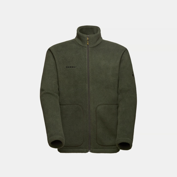 Bluza midlayer fleece barbati extra-calduroasa MAMMUT Falera ML kaki [1]