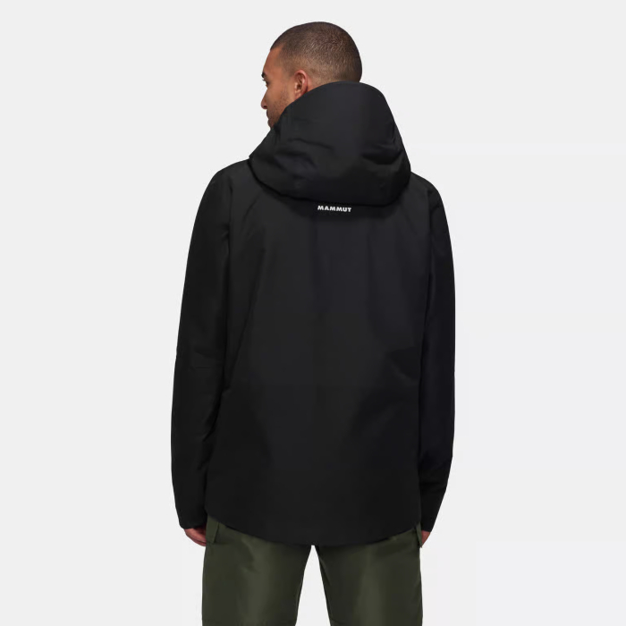 Jacheta schi freeride 10K/10K gluga barbati MAMMUT Fall Line HS negru [4]