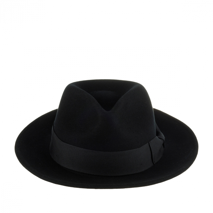 Palarie Fedora barbati fetru lana/casmir STETSON TARVESTON negru [3]