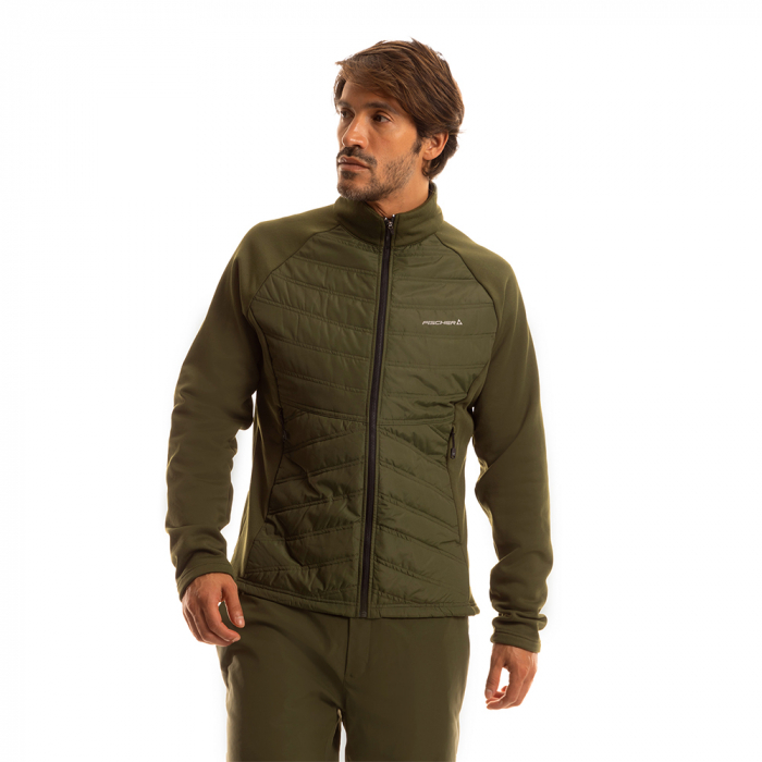 Geaca ski hybrid barbati FISCHER DYNAMIC verde [1]