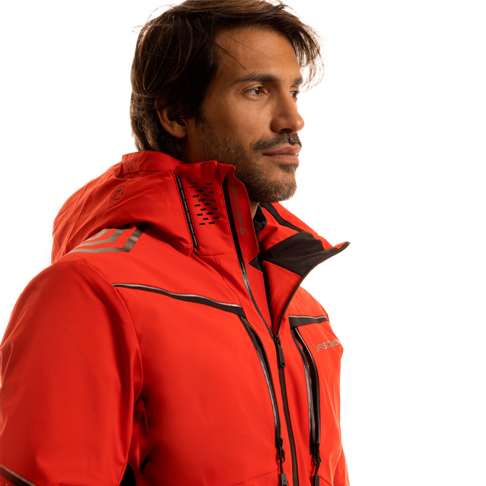 Geaca ski barbati FISCHER RC4 rosu/negru [4]