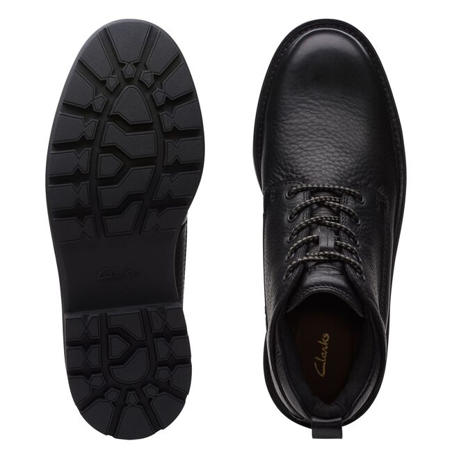 Gheata barbati piele CLARKS Craftdale 2 Mid negru [3]