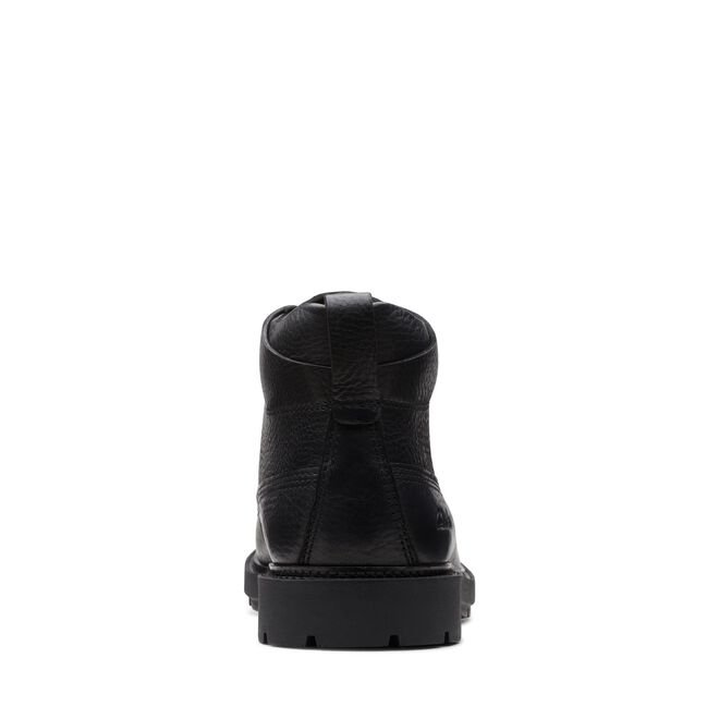 Gheata barbati piele CLARKS Craftdale 2 Mid negru [5]