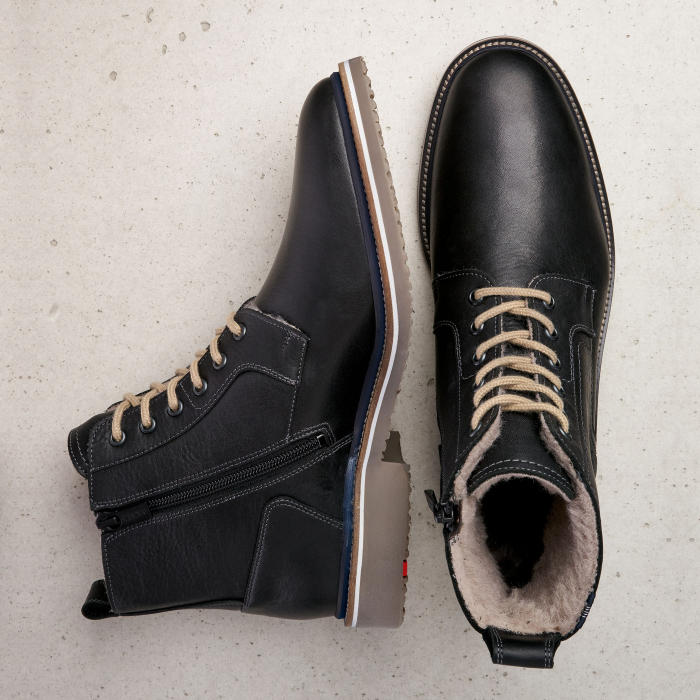 Ghete barbati piele/Gore-Tex LLOYD VIDAL negru [4]
