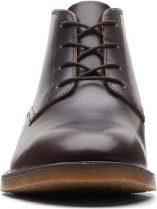 Gheata barbati piele CLARKS Jaxen Mid maro [3]