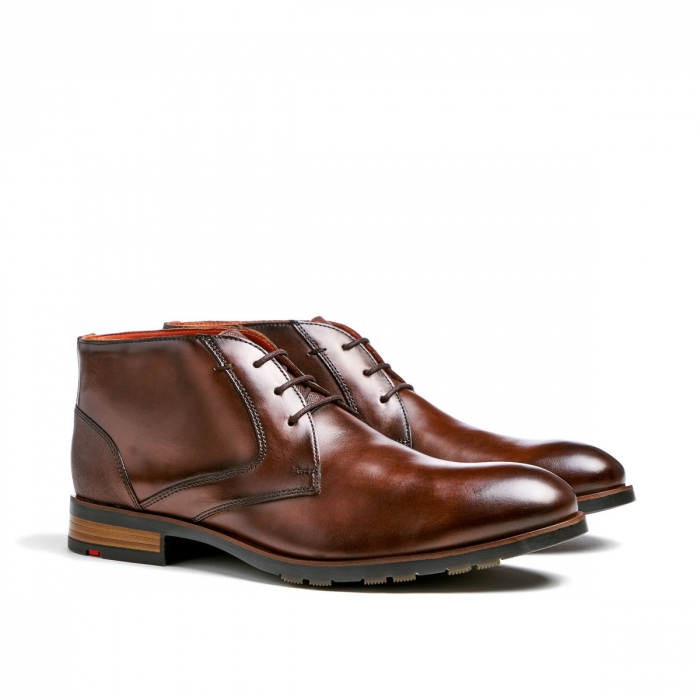 Ghete piele derby barbati LLOYD JEFFREY maro [2]