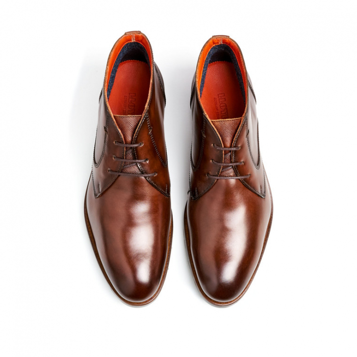 Ghete piele derby barbati LLOYD JEFFREY maro [4]