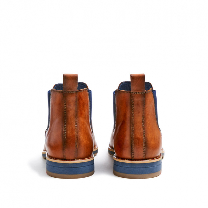 Ghete piele chelsea barbati LLOYD LAWRENCE tabac [6]