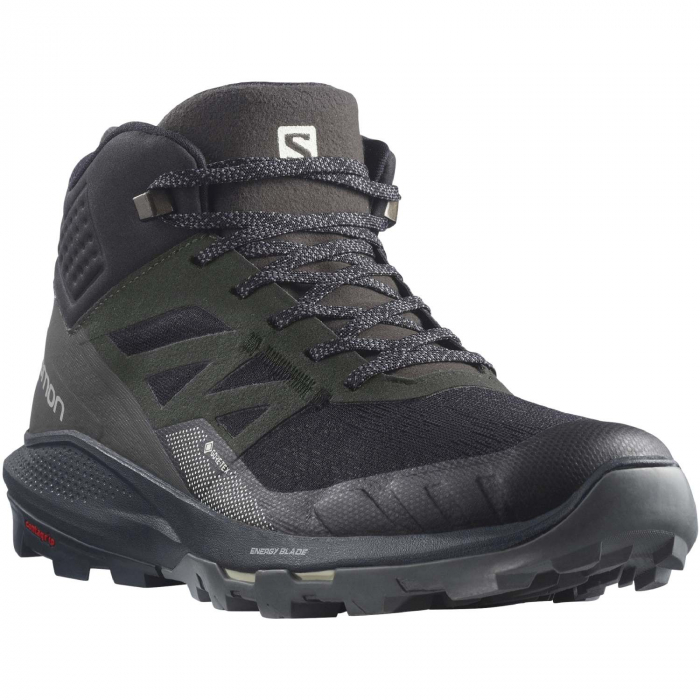Ghete drumetie barbati SALOMON OUTPULSE MID Gore-Tex negru [7]