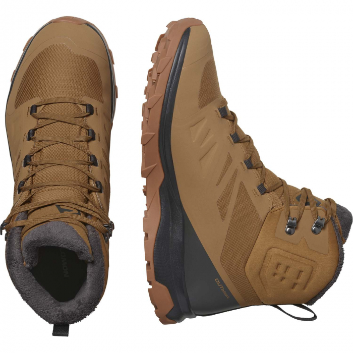 Ghete drumetie barbati SALOMON OUTblast THINSULATE CLIMA WATERPROOF bej [5]