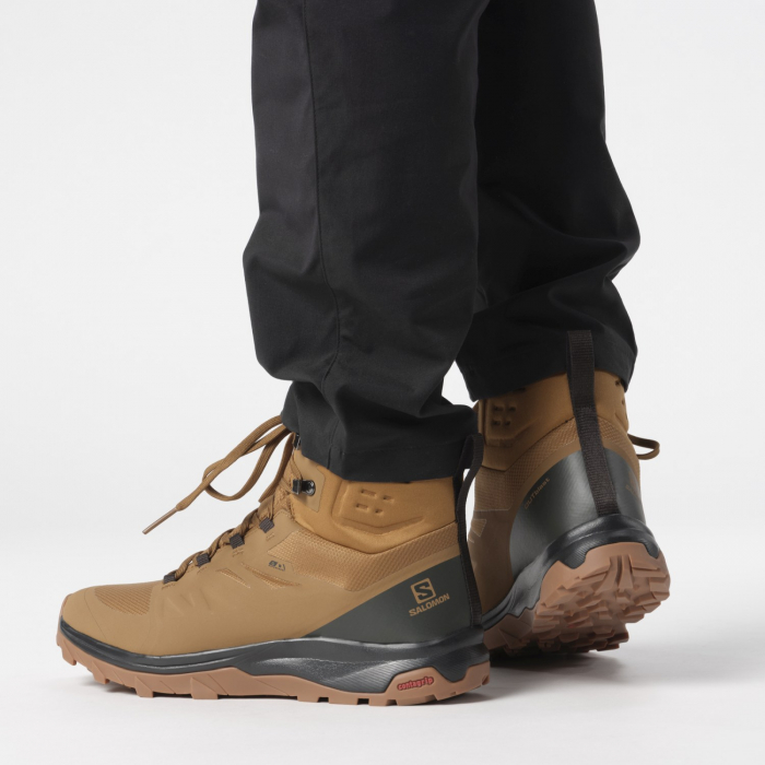 Ghete drumetie barbati SALOMON OUTblast THINSULATE CLIMA WATERPROOF bej [2]