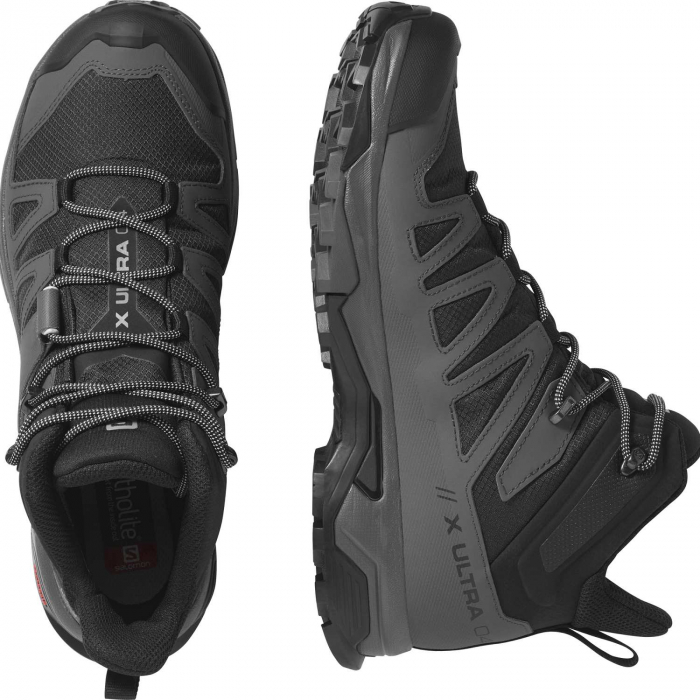 Ghete drumetie barbati SALOMON X ULTRA 4 MID Gore-Tex Negru [2]