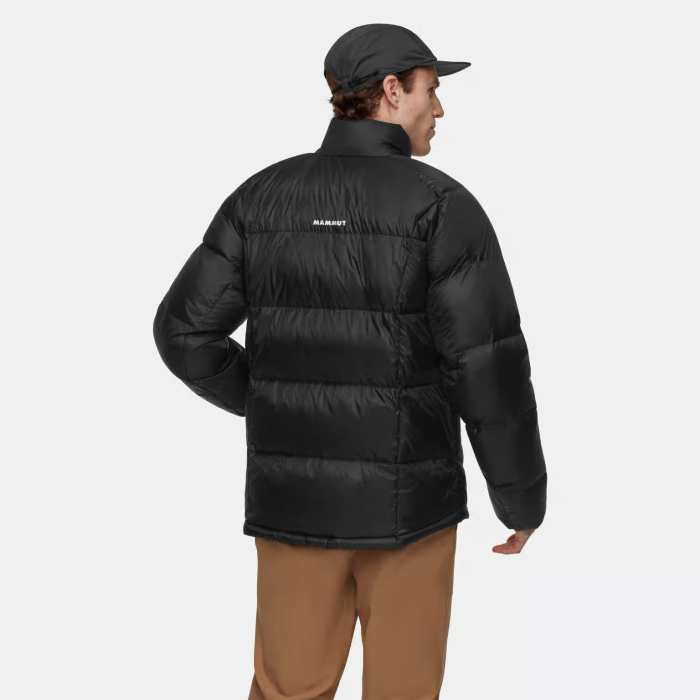 Jacheta puf calduroasa barbati MAMMUT Glacier Glow In negru [4]