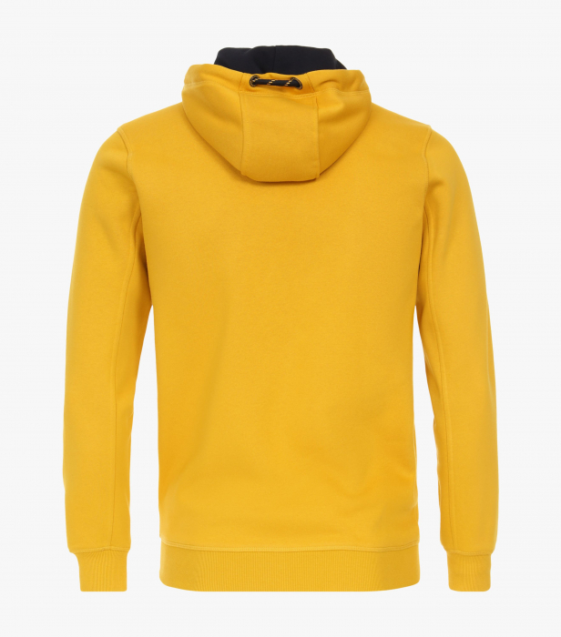 Hanorac gluga barbati maneca extralunga72cm CASA MODA Bergen galben [2]