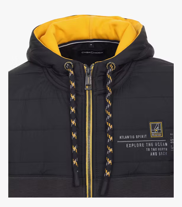 Hanorac bumbac gluga barbati CASA MODA Atlantic Spirit bleumarin [3]