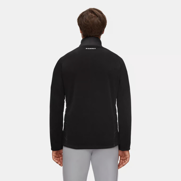 Jacheta fermoar fleece hybrid barbati MAMMUT Innominata ML negru [4]